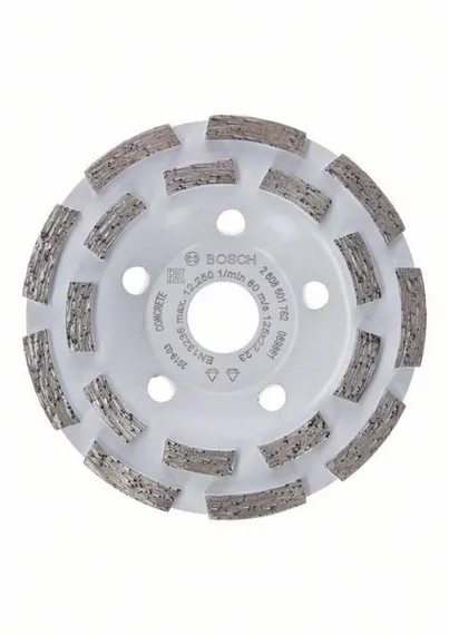Алмазная шлифовальная чашка 125 мм Bosch Expert for Concrete Long Live 2608601762