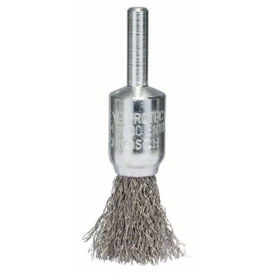 Кистевидная щетка Bosch 6мм 0.2 x 15 мм витая INOX 2608622126 №1