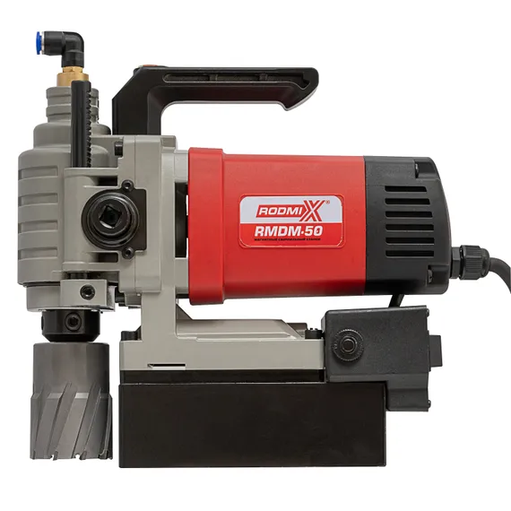 Станок RMDM-50 вид сбоку с корончатой фрезой ТСТ