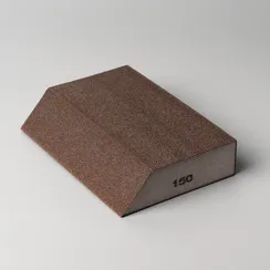 Губка шлифовальная 125x90x28 мм угловая Р150