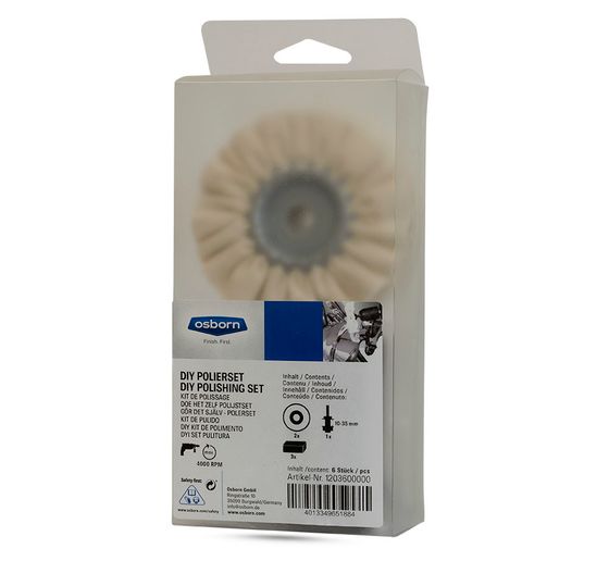 Набор для полировки нержавеющей стали Osborn из 6 предметов №2 Набор для полировки нержавеющей стали Osborn из 6 предметов №2