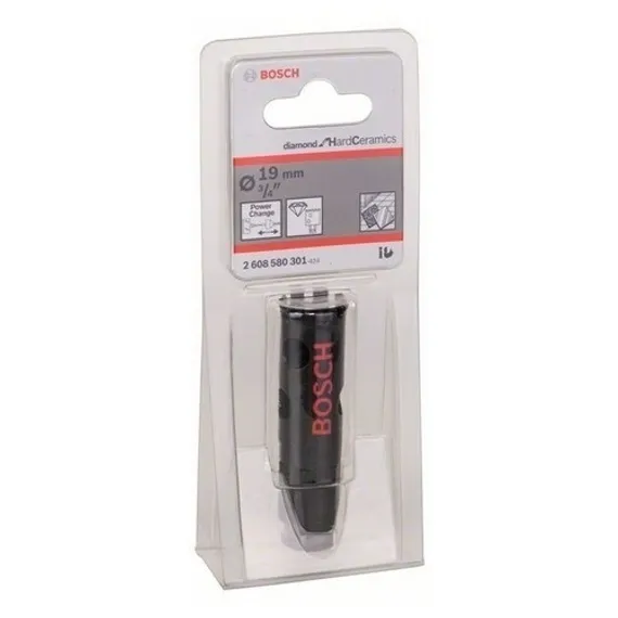 Алмазная коронка по керамограниту Bosch 19 мм - Diamond for Hard Ceramics 2608580301