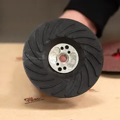 Опорная тарелка для фибровых кругов 117 мм средней жесткости Fix-Tool