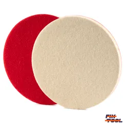 Круг полировальный войлочный Fix-Tool 150x10 мм велкро мягкий