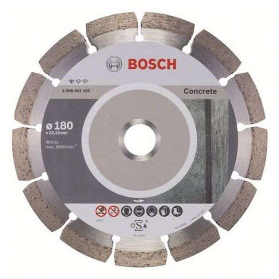 Алмазный диск Bosch Standard for Concrete 180х22,23 мм 2608602199