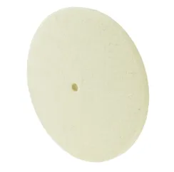 Круг полировальный войлочный 150х10х6 мм белый