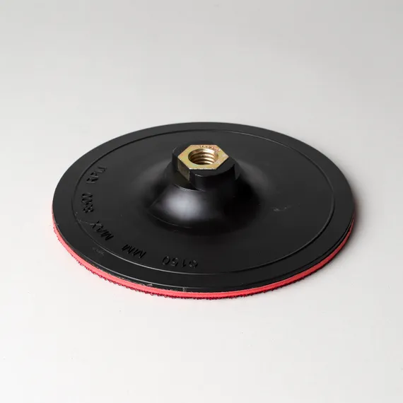 Опорная тарелка 150 мм М14 липучка для УШМ