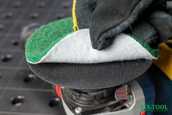 Скотч-брайт Bosch круг зеленый 125 мм General Purpose Velcro №2 Скотч-брайт Bosch круг зеленый 125 мм General Purpose Velcro №2