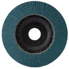 Круг лепестковый торцевой PFERD STEELOX PSF 125x22,23 Z80 конический