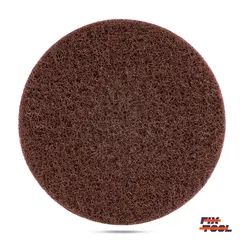 Круг скотч-брайт нетканый 125 мм Fix-Tool Fine P180 10 шт/уп