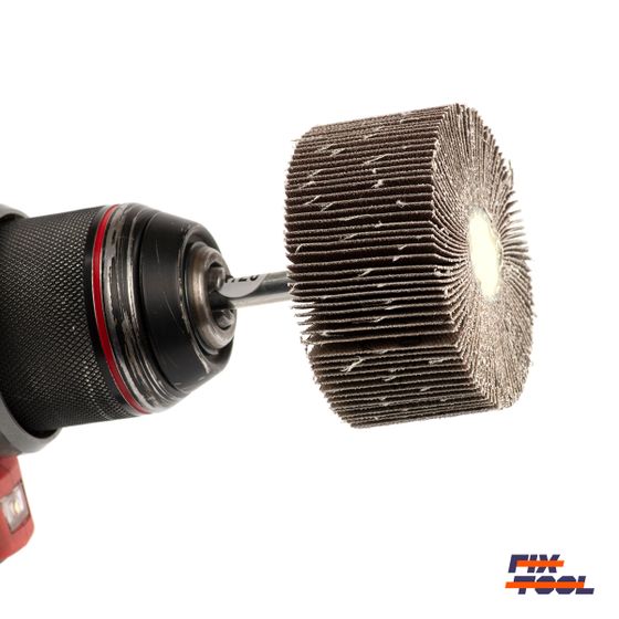 Набор для шлифовки Fix-Tool № 1 из 8-ми головок 60x30x6 мм для шуруповерта №6