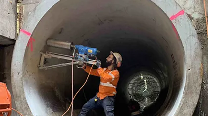 Плюсы установки алмазного бурения