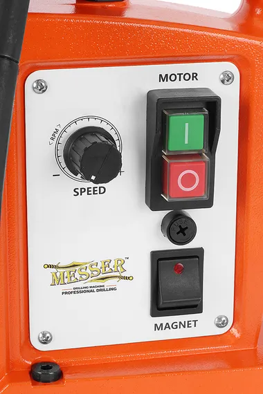 MESSER MDM-60 регулировка скорости, включение и выключение станка и магнита