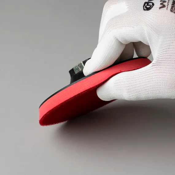 Опорная тарелка 125 мм мягкая для шлифовальных кругов с резьбой М14