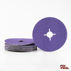 Круг фибровый Bora 9 P36 125 мм x 22 мм - 10 шт/уп