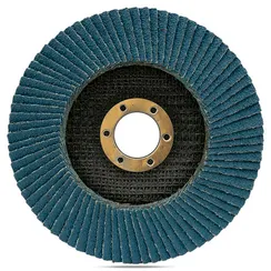 Круг лепестковый торцевой Atlas 125х22 мм P60 конический