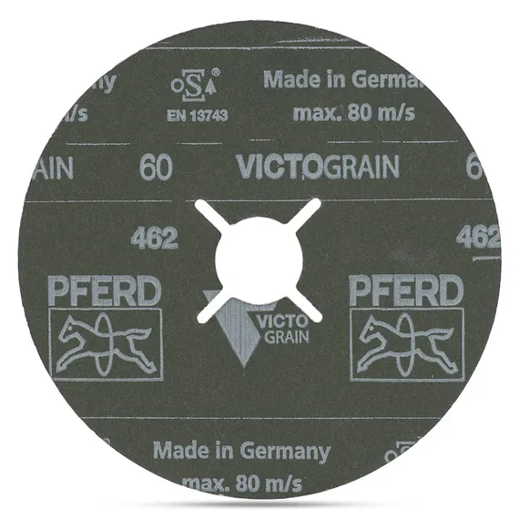 Круг фибровый PFERD FS 125x22 Р60 VICTOGRAIN 437834