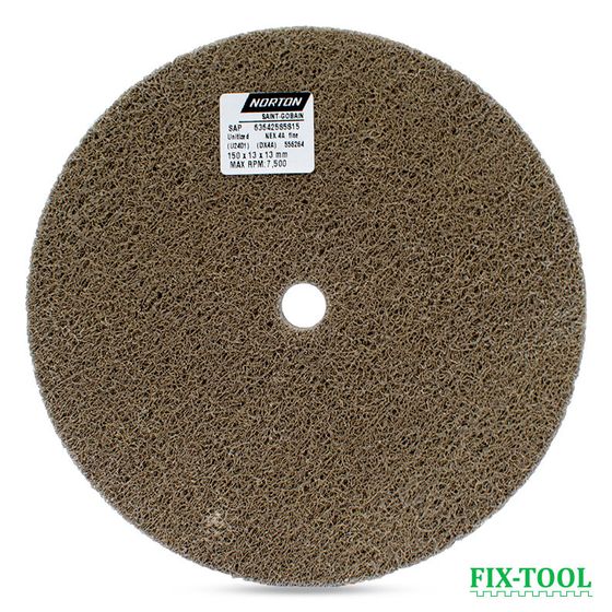 Круг прессованный нетканый Norton BearTex Rapid Blend 150x13x13 мм NEX-4AF №2