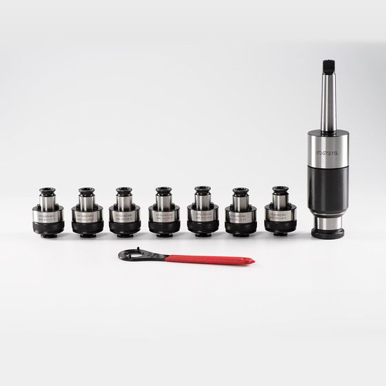 Набор держателей метчиков KM2-GT12 с обгонными муфтами (M3-M12) ISO №7 Набор держателей метчиков KM2-GT12 с обгонными муфтами (M3-M12) ISO №7
