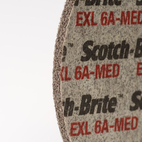 Круг Scotch-Brite 3M XL-UW 6A-MED 150x6x13 мм №7 Круг Scotch-Brite 3M XL-UW 6A-MED 150x6x13 мм №7