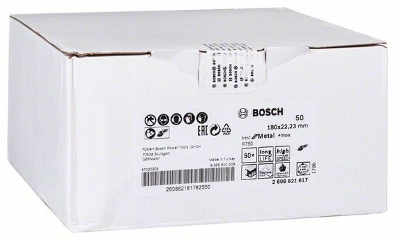 Фибровый круг Bosch 180 мм P50 Best for Metal + Inox - 50 шт/уп №2 Фибровый круг Bosch 180 мм P50 Best for Metal + Inox - 50 шт/уп №2