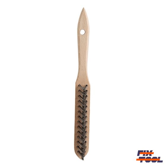 Щетка ручная 3-х рядная 295х145х35 мм 0,30 Osborn ворс нержавеющая сталь №3