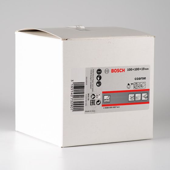 Шлифовальный валик 100х100х19 мм Bosch нетканый Coarse A №2