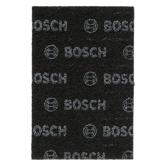 Скотч брайт BOSCH лист черный 152 x 229 мм Medium №1