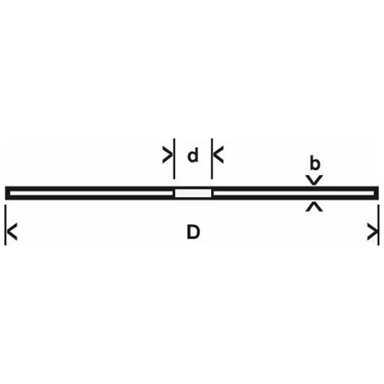 Отрезной круг Bosch Expert for INOX 125x1 мм №2