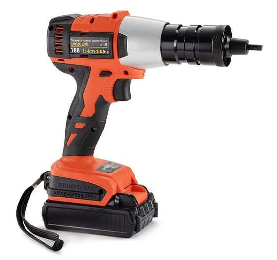 Аккумуляторный резьбовой заклепочник MESSER LW20LM серия 2021 05-32-007 №3 Аккумуляторный резьбовой заклепочник MESSER LW20LM серия 2021 05-32-007 №3