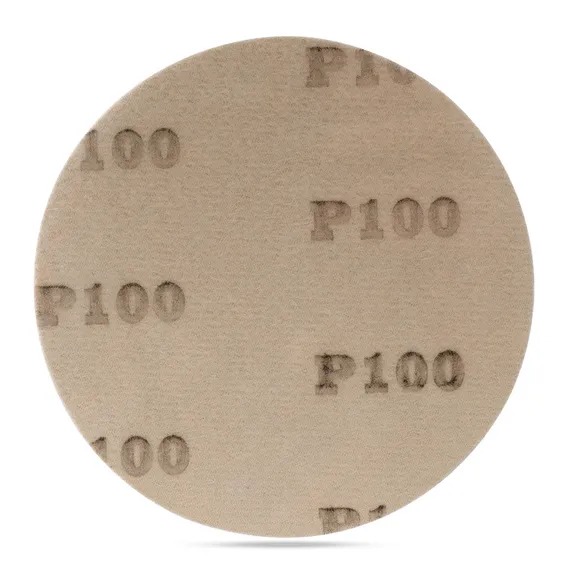 Шлифовальный круг на липучке 125 мм P100 сторона липучки