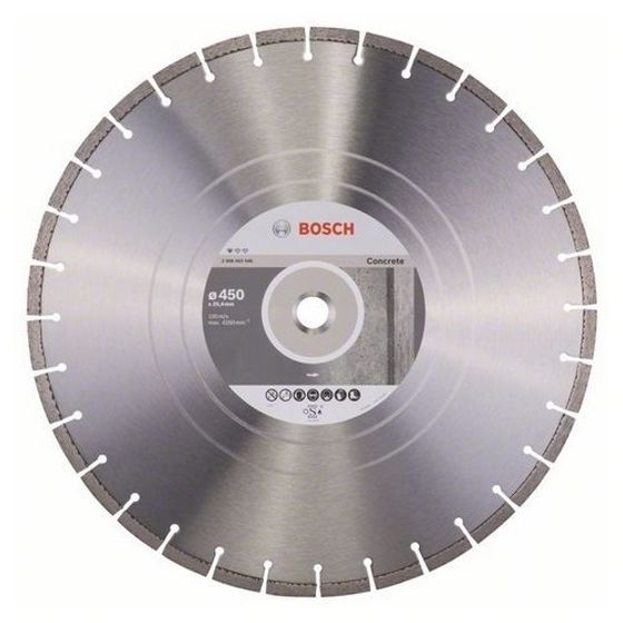 Алмазный диск Bosch Standard for Concrete 450х25,4 мм 2608602546