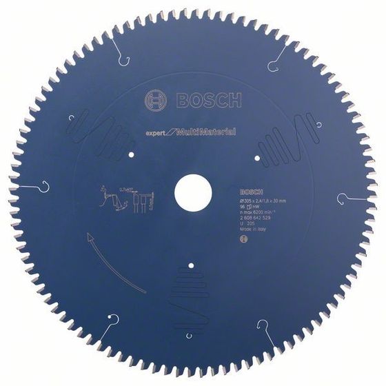 Твердосплавный диск Bosch Expert for Multi Material 305 x 30 мм 2608642529