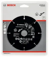 Диск для болгарки по дереву BOSCH 125 мм  Multi Wheel