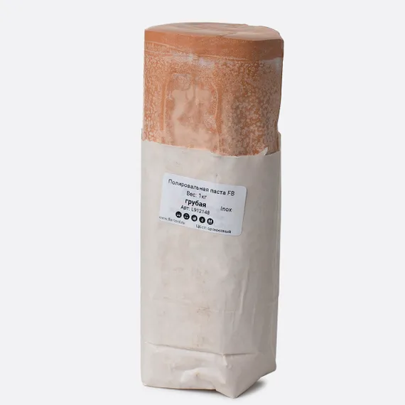 Полировальная паста FB оранжевая грубая 1кг этикетка