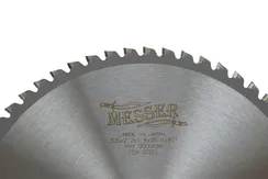 Пильный диск по металлу Messer 355 х 25,4 x2,4 мм T80