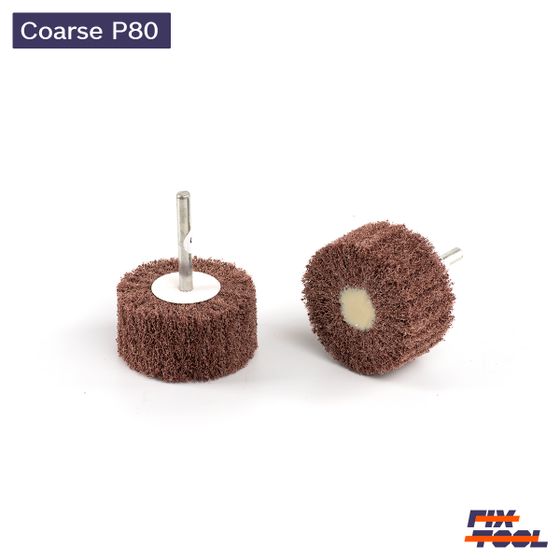 Набор для шлифовки Fix-Tool № 1 из 8-ми головок 60x30x6 мм для шуруповерта №2