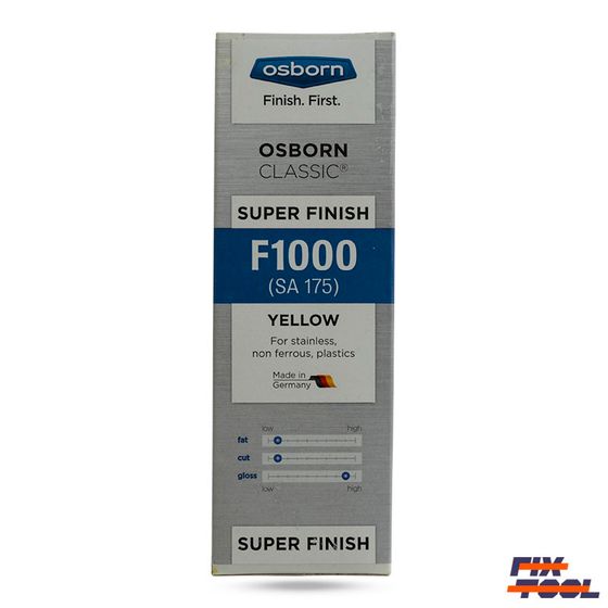 Паста полировальная Osborn F1000 желтая 1000г №1