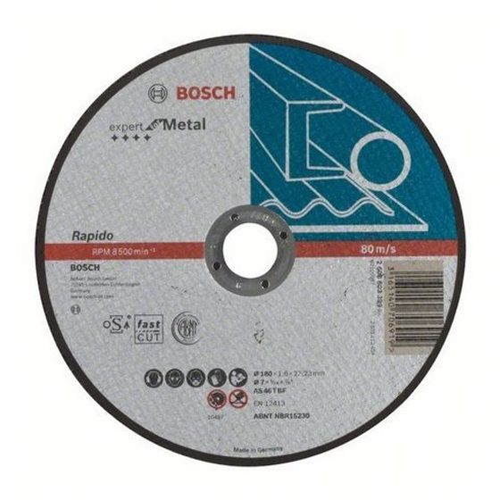 Отрезной круг Bosch Expert по металлу 180х1.6 мм №1