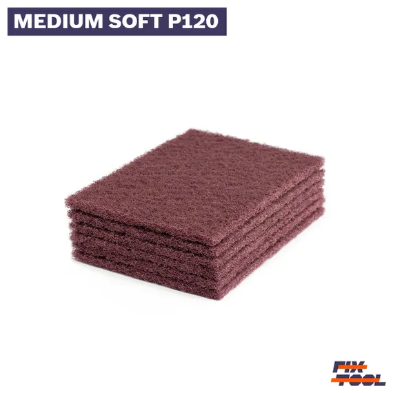 Набор листов скотч брайт Fix-Tool №3 Medium и Medium Soft