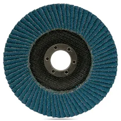 Круг лепестковый торцевой Atlas 125х22 мм P40 плоский