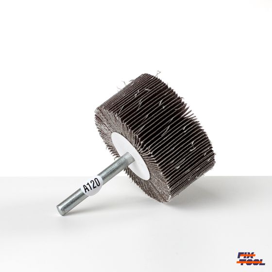 Головка лепестковая шлифовальная 60x30x6 мм Р120 №2 Головка лепестковая шлифовальная 60x30x6 мм Р120 №2