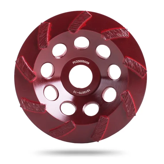 Алмазная шлифовальная чашка 125 мм Турбо Messer BGM-SPEED