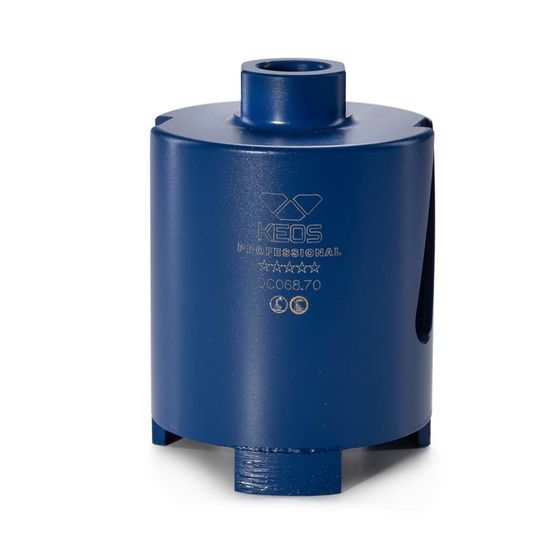 Алмазная коронка по бетону KEOS (сухой рез) М16 68/70мм №3