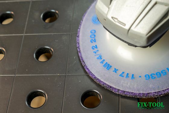 Скотч-брайт Bosch круг темно-коричневый SCM 125 мм Coarse №5