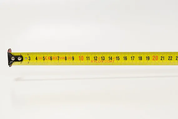 Лента рулетки покрыта нейлоном