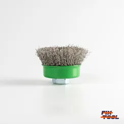 Щетка чашечная 65xМ14 Fix Inox ворс нержавеющая сталь 0,30 мм