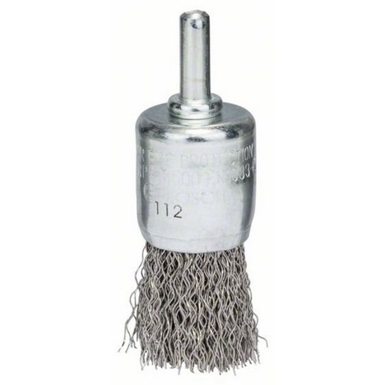 Кистевидная щетка Bosch 6мм 0.3 x 25 мм витая INOX 2608622127 №1
