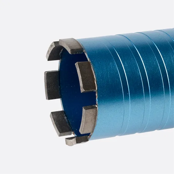 Алмазная коронка Bycon для сверления с микроударом D72 L300 сегменты