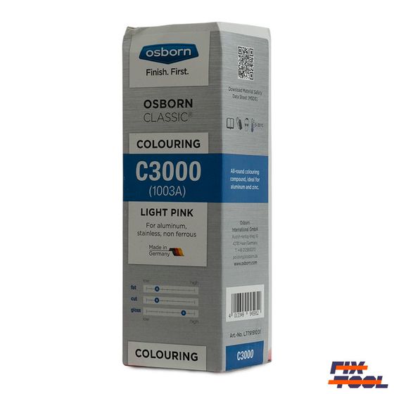 Паста полировальная Osborn C3000 розовая 1000г №3 Паста полировальная Osborn C3000 розовая 1000г №3